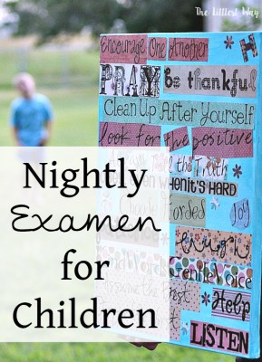 Nightly Examen for Children