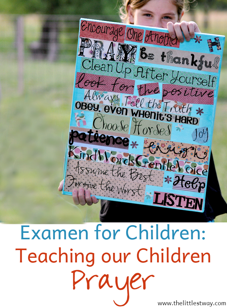 Examen for Children: Teaching Our Children Prayer