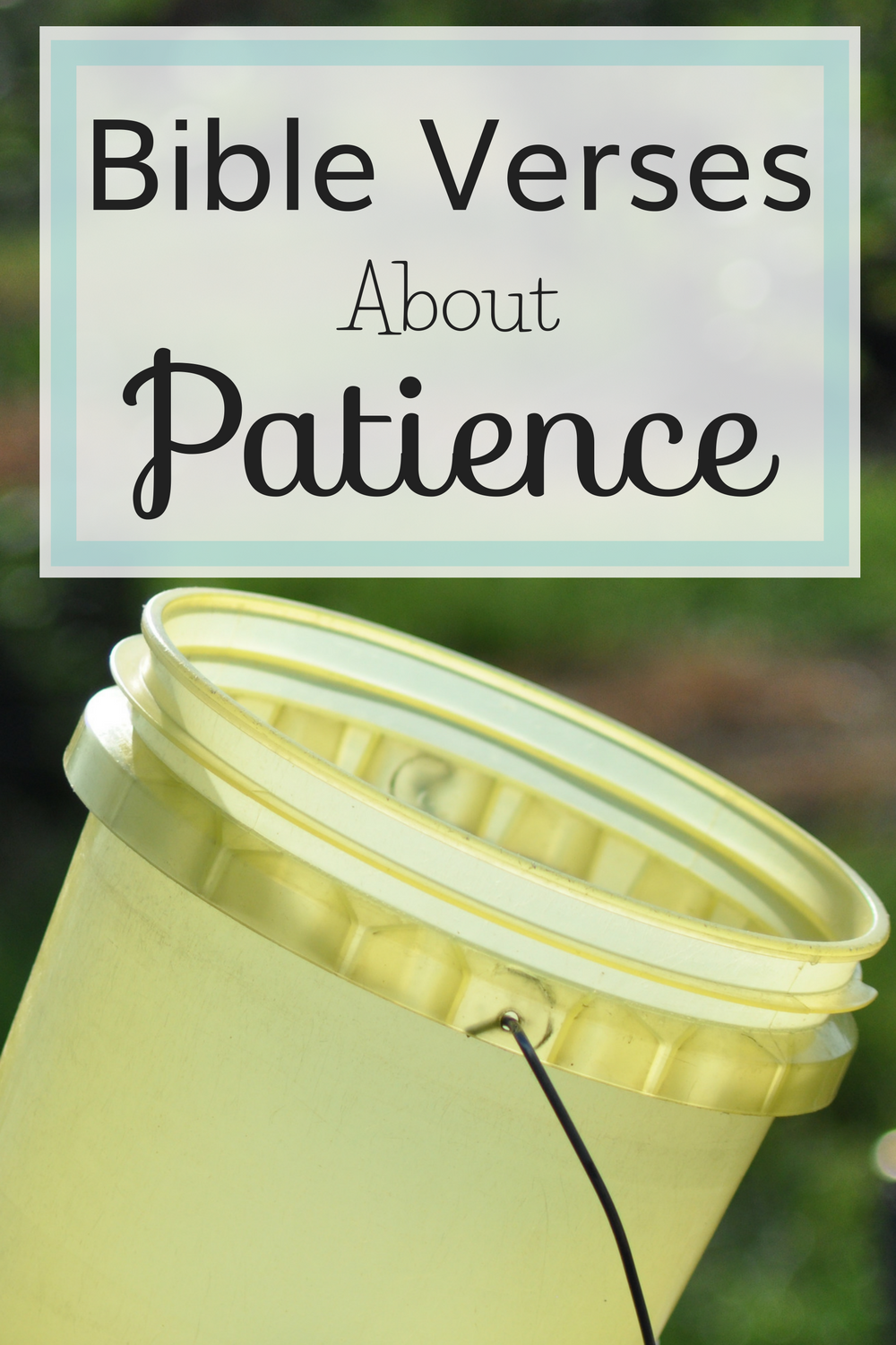 Bible verses about patience can give us the wisdom and counsel needed to strengthen the virtue of patience within us.