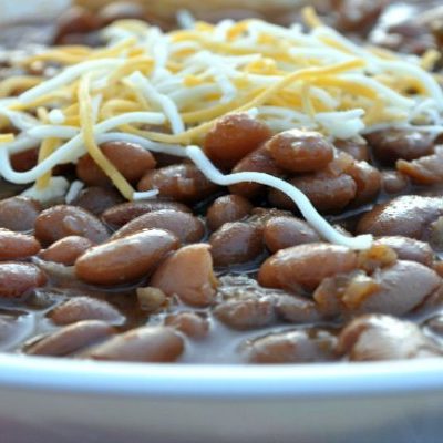 Large Family Recipes: Easy Pinto Beans