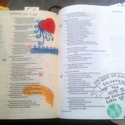 Bible Journaling: Just Be Simple