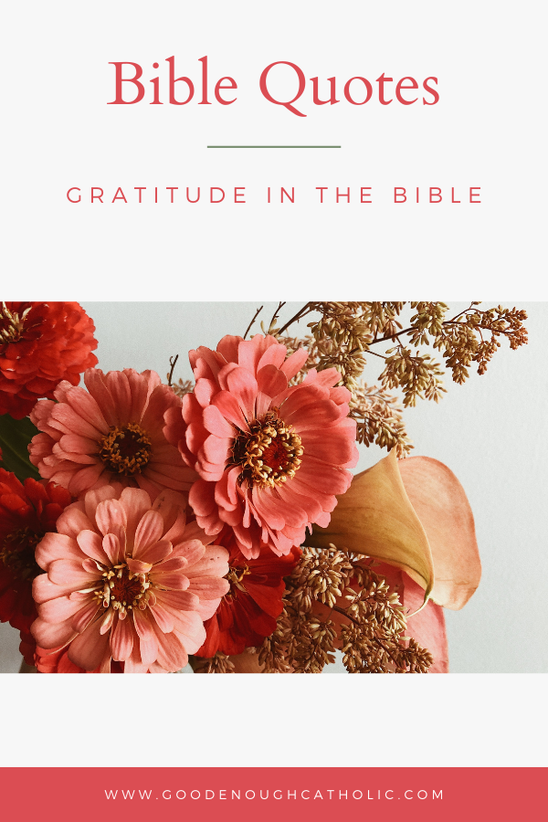 Bible Quotes Gratitude in the Bible