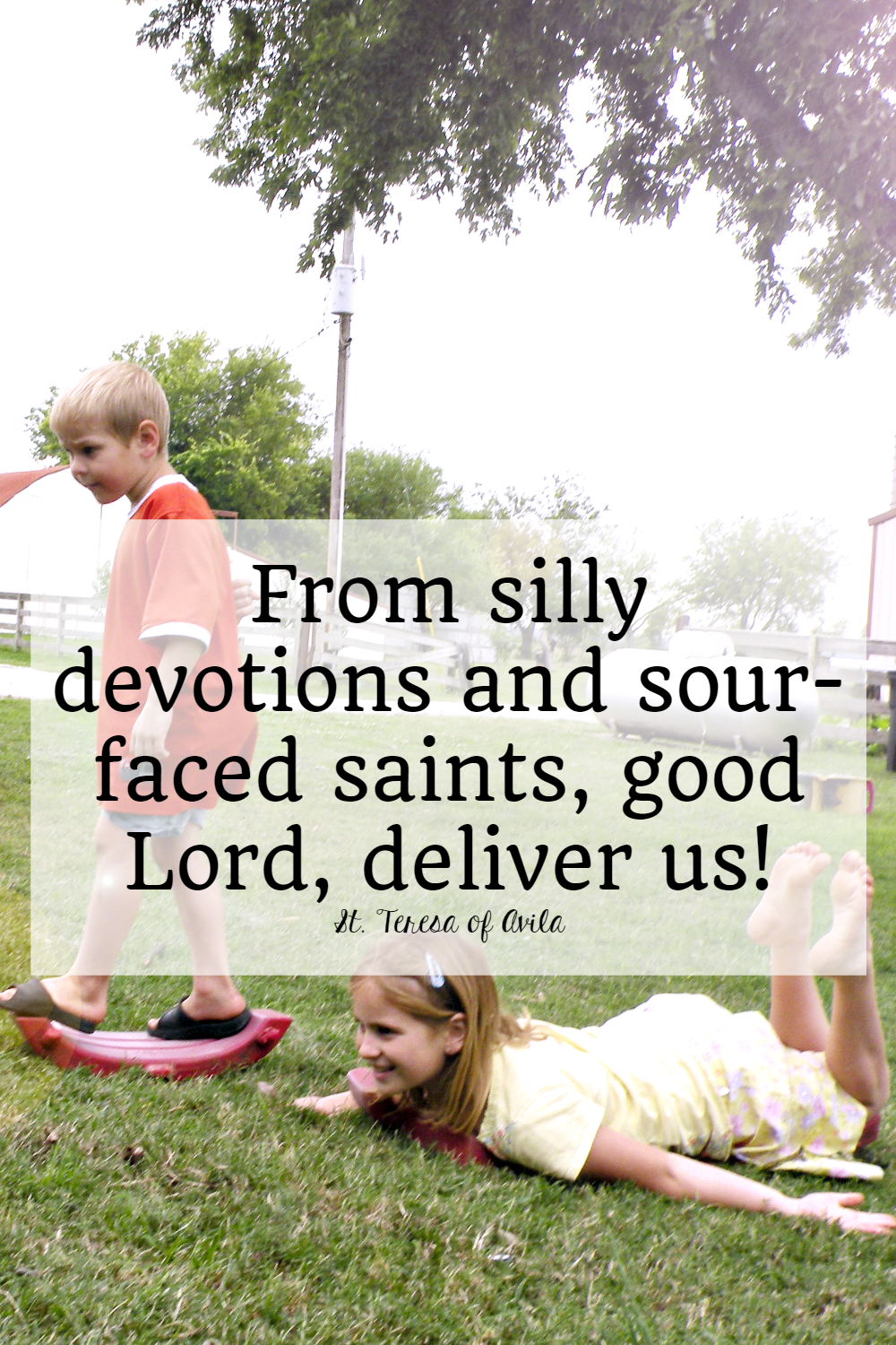 saint quote about joy