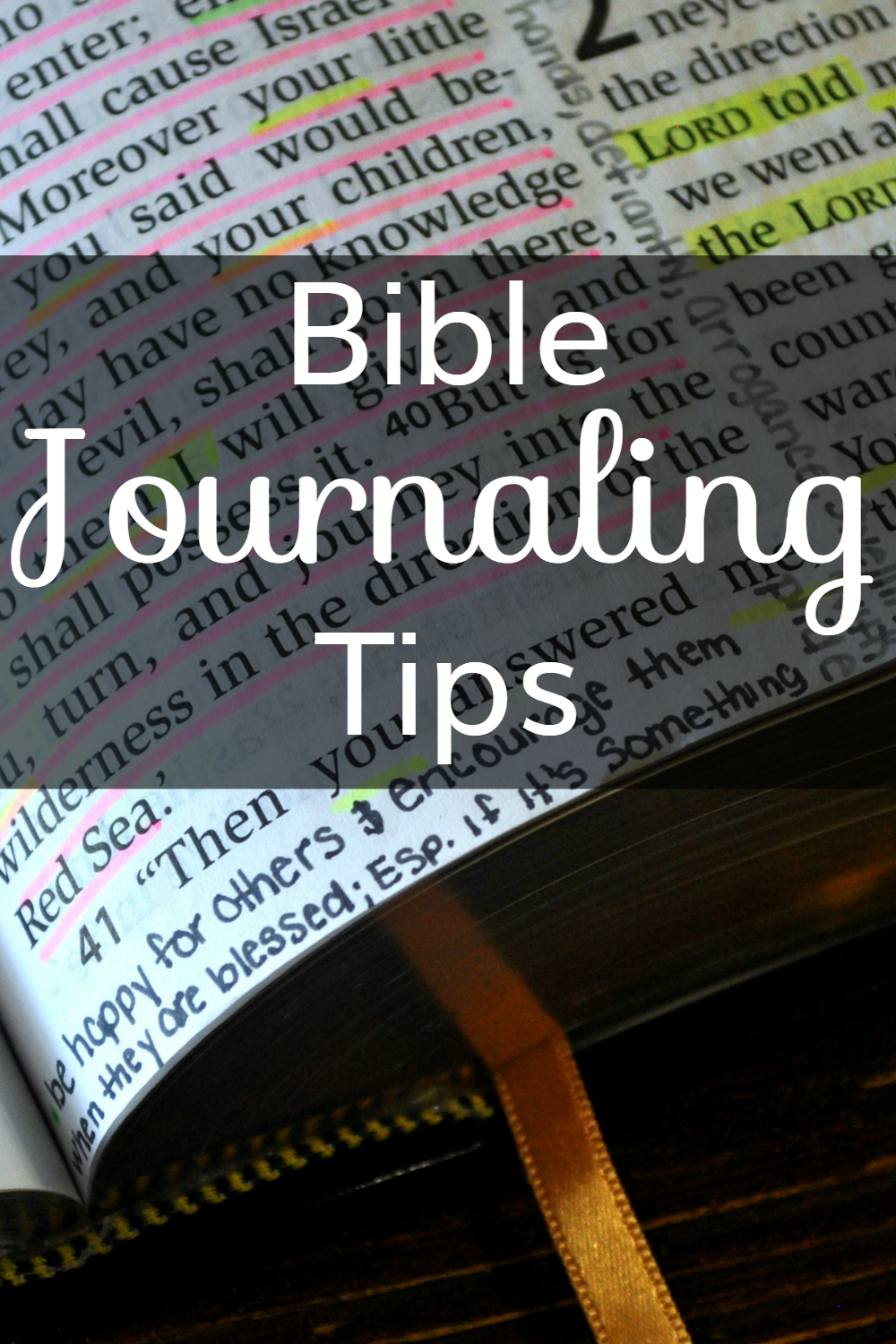 Bible Journaling Tips: Creating a Biblical Legacy