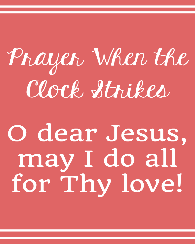 The Littlest Way Prayer