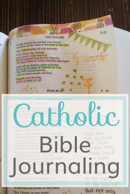 Catholic Bible Journaling