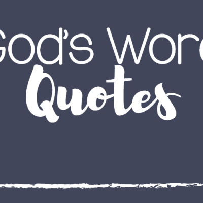 God’s Word Quotes: Talk to Jesus
