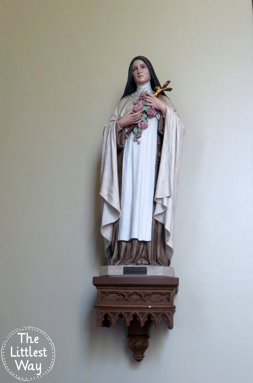 St Therese statue 