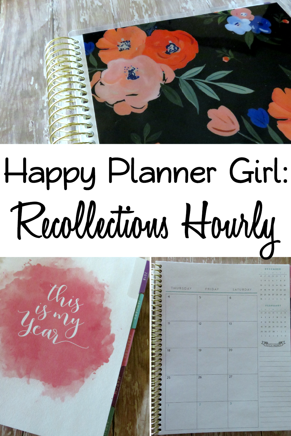 Review of Recollections Hourly Planner
