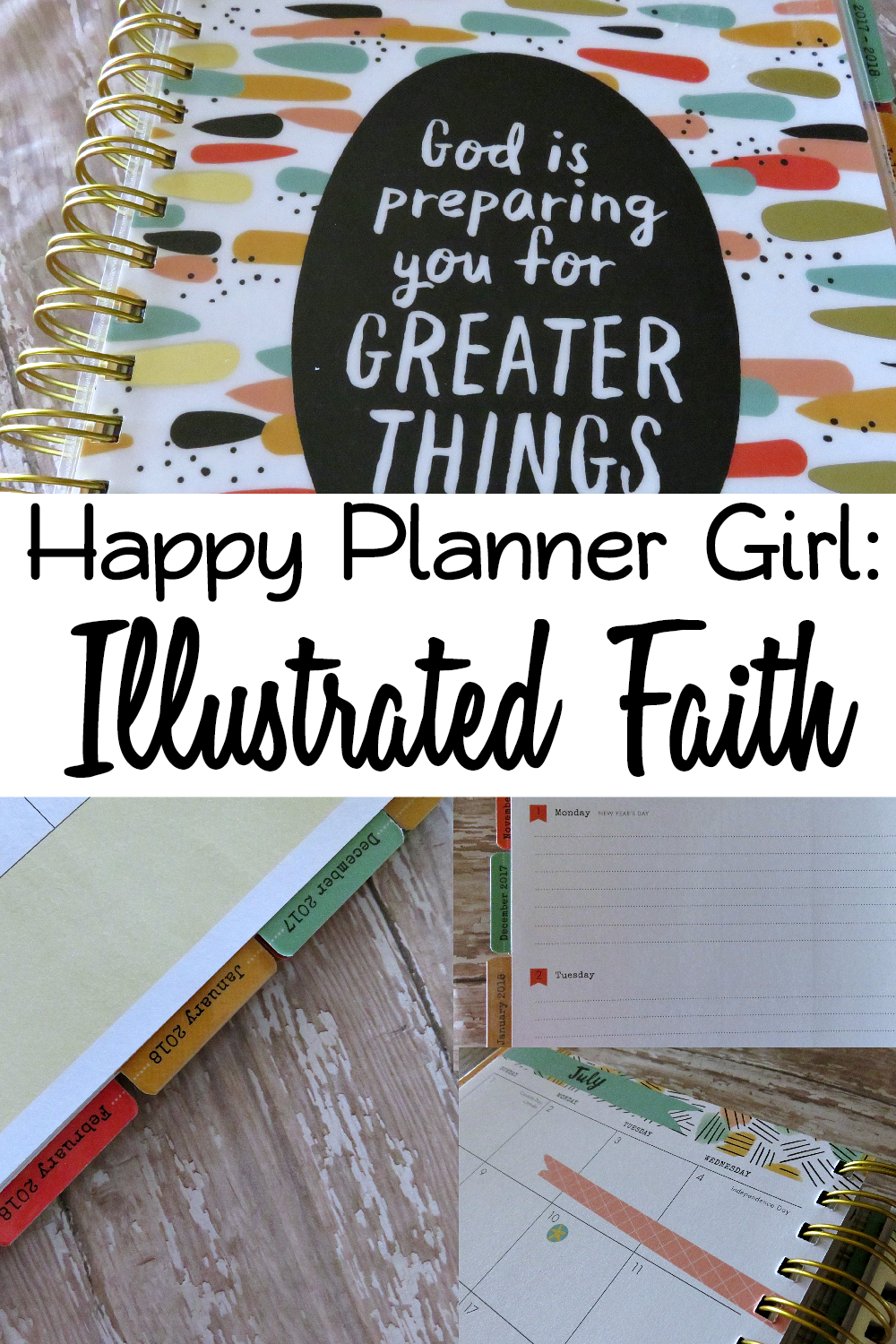 Happy Planner Girl Illustrated Faith Planner Review