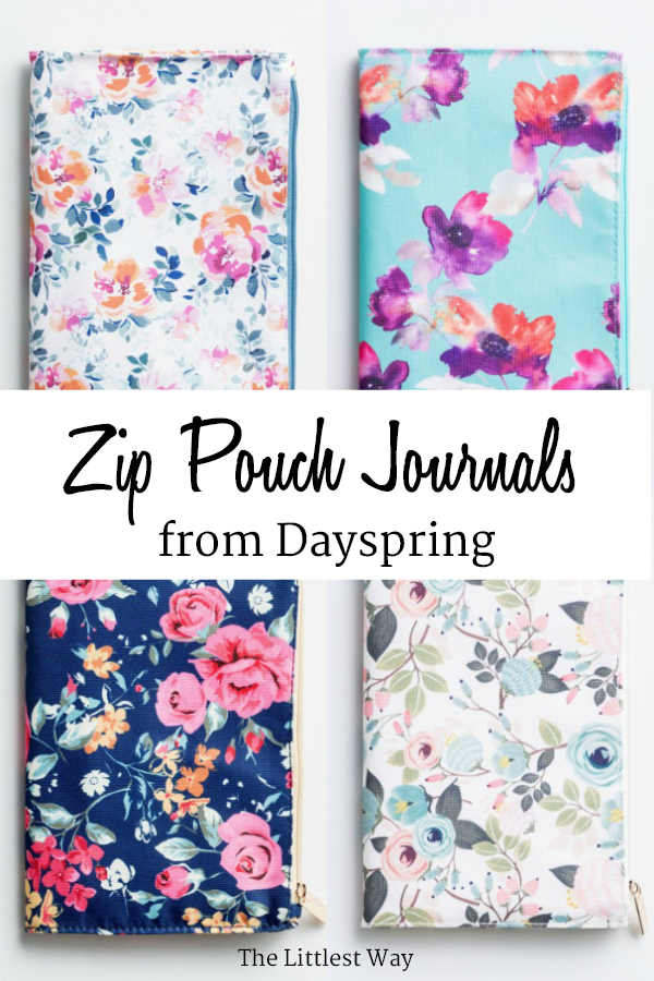 These zip pouch journals are such a great idea to use for the Lent Devotional for Women.