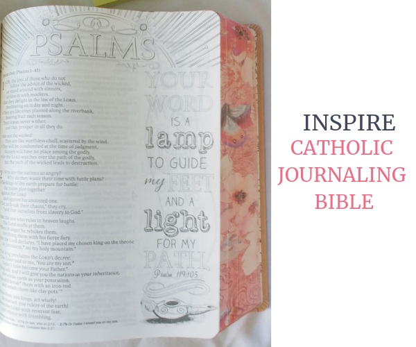 Inspire Catholic Journaling Bible